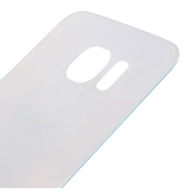 Battery Cover for Samsung Galaxy S6 G920 White with Adhesive Sticker
