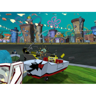 Bob Esponja - botes de Choque Wii