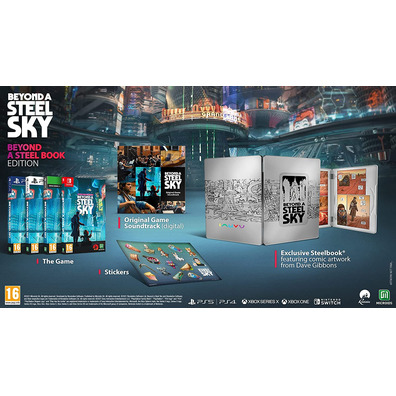 Beyond a Steel Sky Book Edition Switch