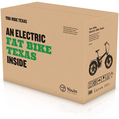 Electric Bike FAT Bike Youin You-Ride Texas Black/Orange