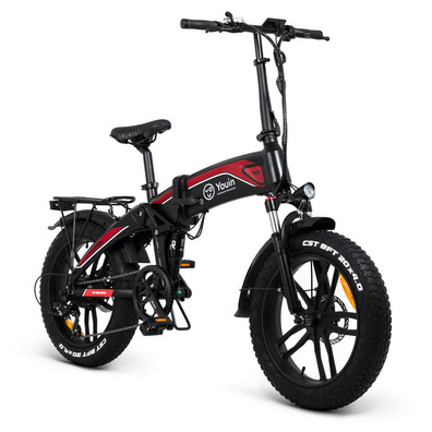 Electric Bike Todoterrain Youin You-Ride Dakar Black/Red