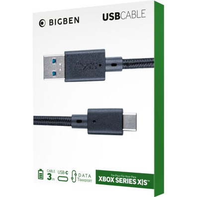 BigBen Cable USB C 3 meters Xbox Series X/S