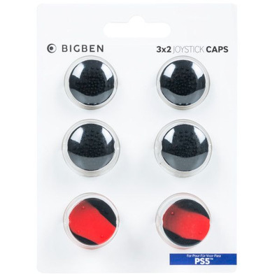 BigBen Thumbgrip 3x2 Joystick Caps for Dualsense PS5