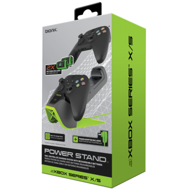 Bionik Dual Power Stand Base Double-load Xbox Series X/S