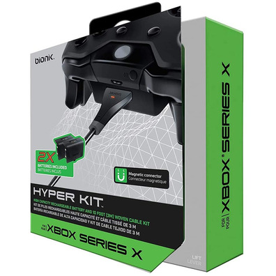 Bionik hyper Kit X (2 1200 mAh batteries) Xbox Series X