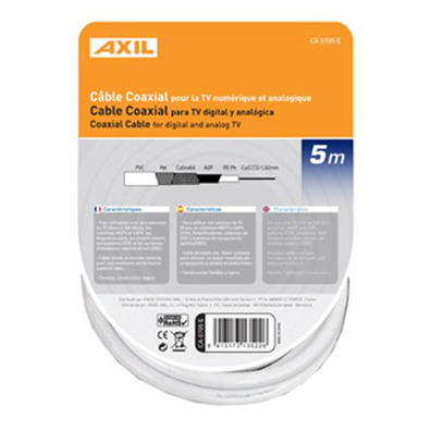 Coaxial cable bobina 5 meters Engel