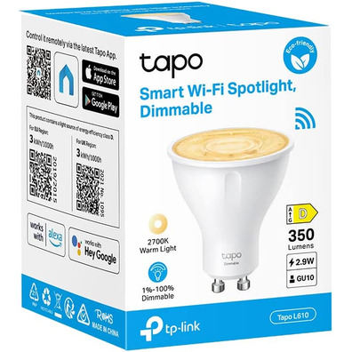 TP-Link TAPO L610 GU10 Smart Bulb