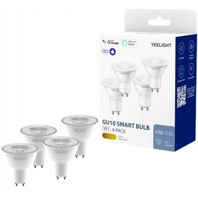 Xiaomi Yeelight Smart Bulb GU10 Pack 4 LED bulb