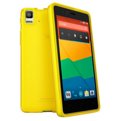 bq Aquaris E4.5 Gummie Cover Yellow