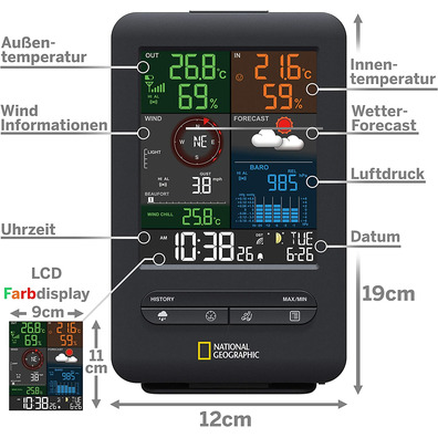 Bresser Center Weather 5 in 1 National Geographic