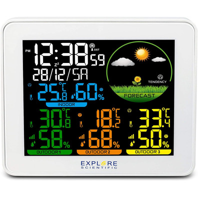 Bresser Explorer Color Weather Station (3 Sensors)