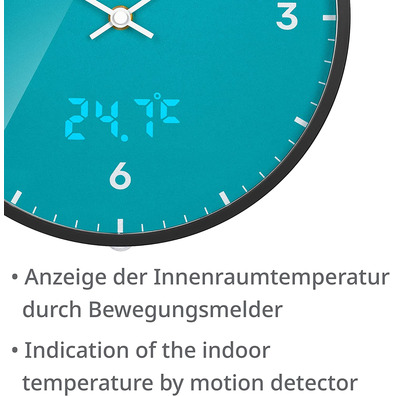 Bresser Mytime LEDSEC Blue Sky