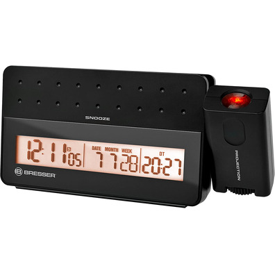 Bresser Mytime Pro Clock Alarm Clock with Projector