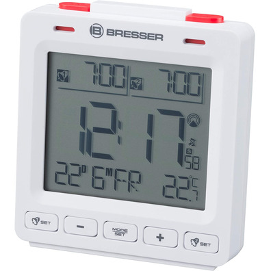 Bresser Weather Alarm Clock Mytime EAS White