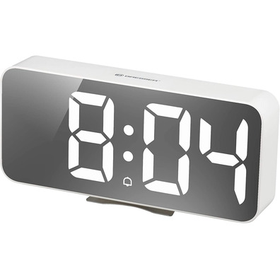 Bresser Weather Alarm Clock Mytime Echo White