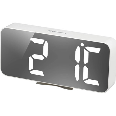 Bresser Weather Alarm Clock Mytime Echo White