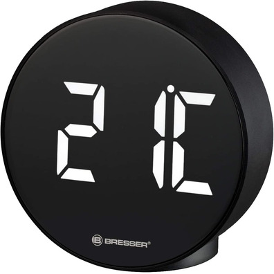 Bresser Clock Alarm Clock Mytime Echo FXR Black