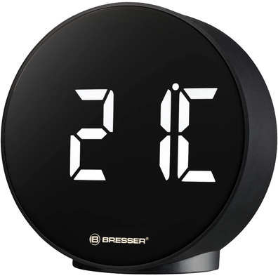 Bresser Clock Alarm Clock Mytime Echo FXR Black