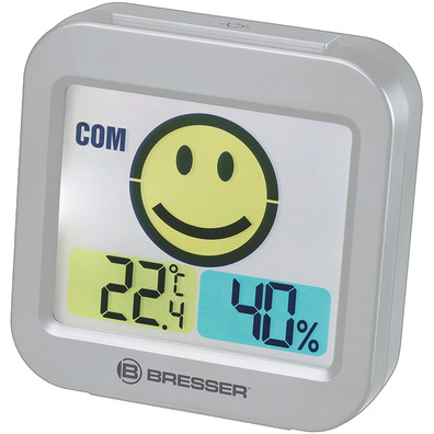 Bresser Temeo Thermometer Grey Hygrometer
