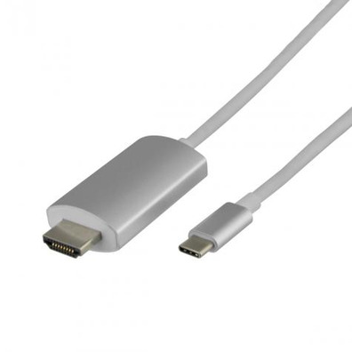 Ksix Cable USB adapter Type-C to HDMI