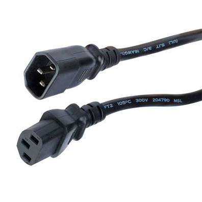 Power Extension Cable C13 / C14 (3m) - Iggual