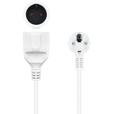 Nanocable 2m White 2m Power Cable