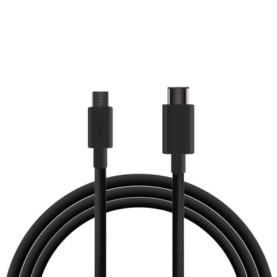 KSIX USB TIPO C DATA CABLE - MICRO USB 2.0 1 METRO