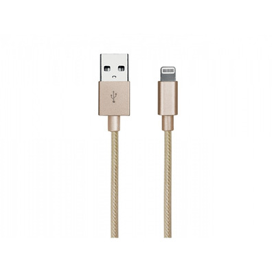 Data cable and charger Apple Lightning - Gold Collection Gold