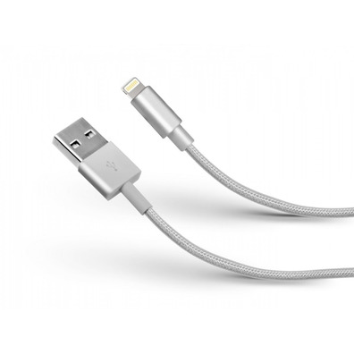Data cable and charger Apple Lightning - Gold Collection Silver