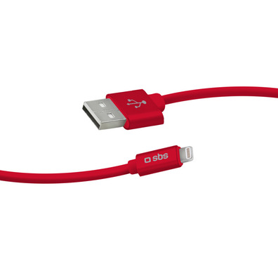 Polo Collection Lightning data cable and charger Red