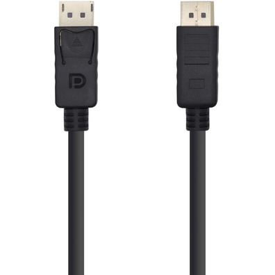 Displayport (M)-(M) 5M Aisens Black Cable