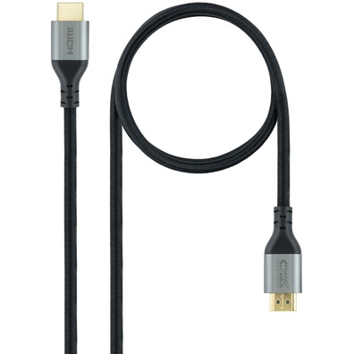 HDMI 2.1 Nanocable Ultra High Speed 2m Black Cable