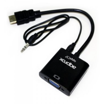 Cable HDMI-VGA with audio