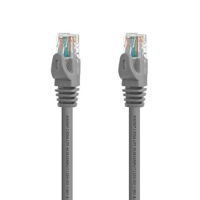 Red RJ45 Aisens LSZH CAT7 15M Grey Cable