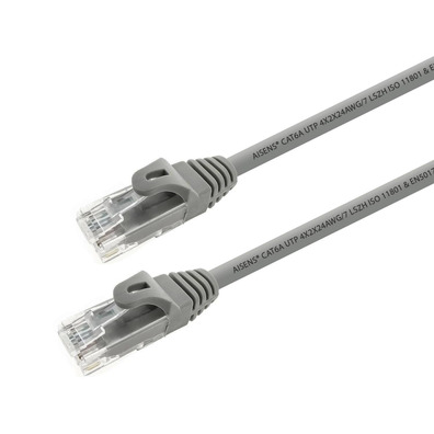 Red RJ45 Aisens Cable Lszh CAT7 5M GREY