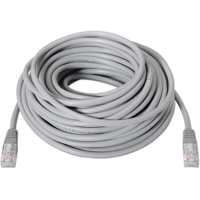 Red RJ45 Aisens UTP CAT6 10M Grey Cable