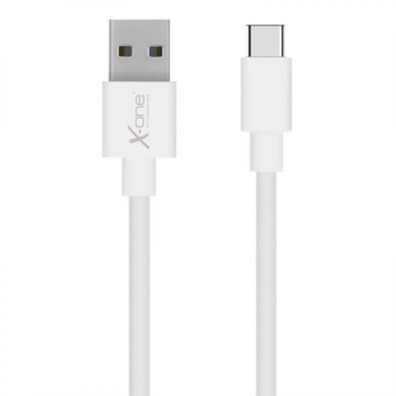 USB Cable Type-C plane X-One White