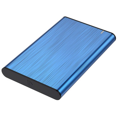 External Box 2.5 '' USB 3.1 SATA Aisens Aluminium Blue ASE-2525BLU