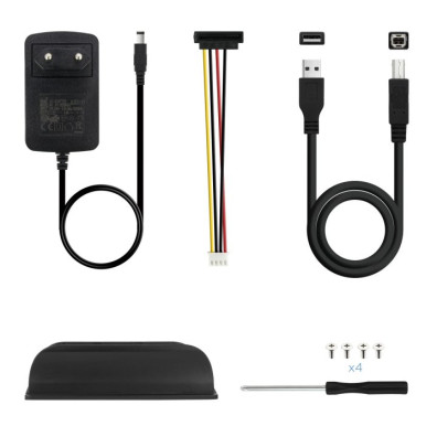 External box 3.5 "Usb 2.0 Tooq Tqe-3520b For Hd 3.5" Ide-sata Usb 2.0 Black