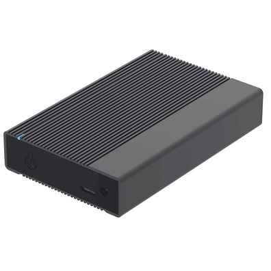 External Box 3.5 '' USB 3.1 SATA Aisens Aluminium Black ASE-3532B