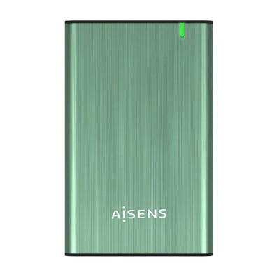 External Box for Hard Disk 2.5 '' Aisens ASE-2525SGN USB 3.0 Green Spring
