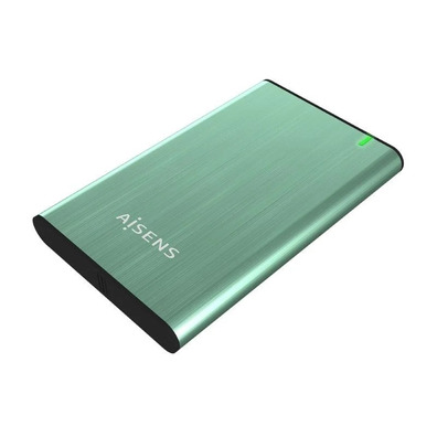 External Box for Hard Disk 2.5 '' Aisens ASE-2525SGN USB 3.0 Green Spring