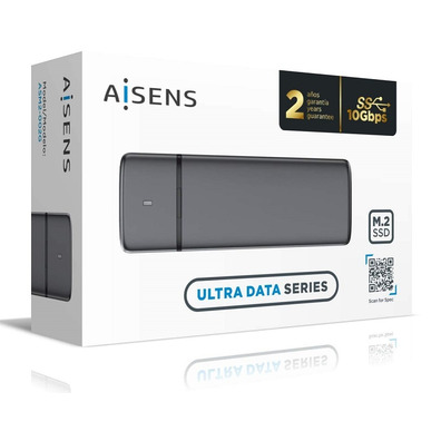 SSD M. 2 SATA USB 3.2 AISENS Grey ASM2-002G