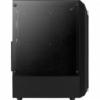 Box Gaming Semitorre Aerocool Bionic V1 RGB Black