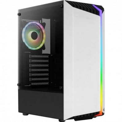 Box Gaming Semitorre Aerocool Bionic V2 RGB White