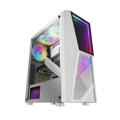 Box Mars Gaming MC777 White Semitorre ATX