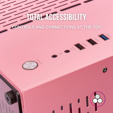 Box Mars Gaming MCV XXL ATX Pink