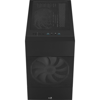 Box Micro ATX Aerocool Cube Atomic Black