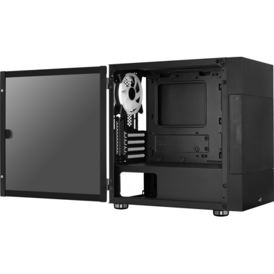 Box Micro ATX Aerocool Cube Atomic Black