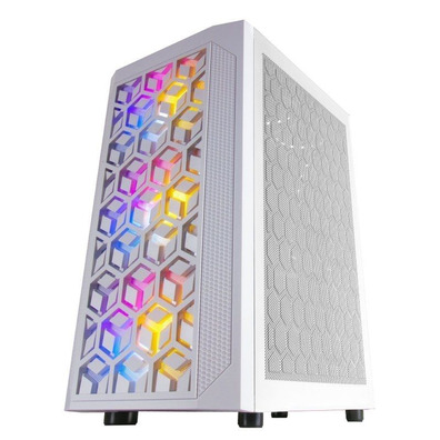 Box Mini-Tower Mars Gaming MCMESH White